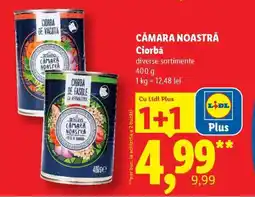 Lidl Cămara Noastră Ciorbă Ofertă