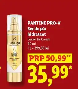 Lidl PANTENE PRO-V Ser de păr hidratant Ofertă