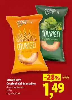 Lidl SNACK DAY Covrigei ulei de măsline Ofertă