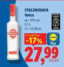 Lidl Stalinskaya Votca Ofertă