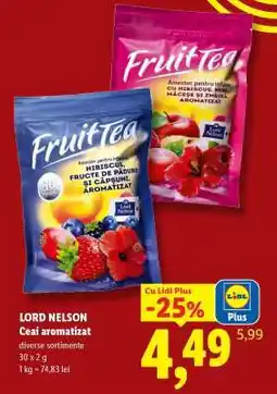 Lidl LORD NELSON Ceai aromatizat Ofertă