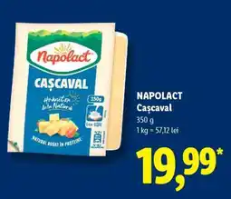 Lidl NAPOLACT Cașcaval Ofertă