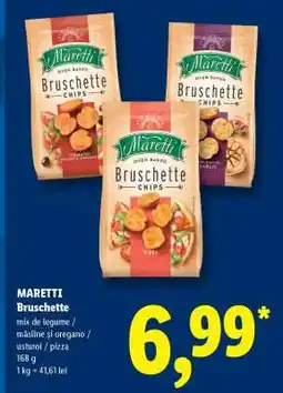 Lidl Maretti Bruschette Ofertă