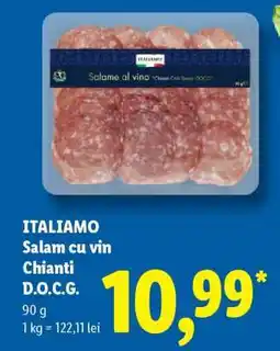 Lidl ITALIAMO Salam cu vin Chianti D.O.C.G Ofertă