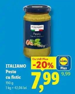 Lidl ITALIAMO Pesto cu fistic Ofertă