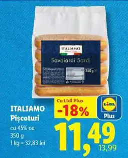 Lidl ITALIAMO Pișcoturi Ofertă