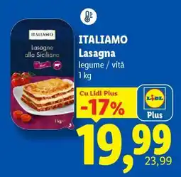 Lidl ITALIAMO Lasagna Ofertă