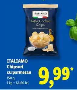 Lidl ITALIAMO Chipsuri cu parmezan Ofertă