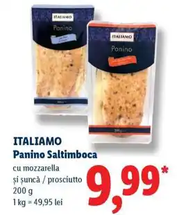 Lidl ITALIAMO Panino Saltimboca Ofertă