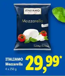 Lidl ITALIAMO Mozzarella Ofertă
