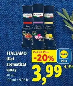 Lidl Italiamo Ulei aromatizat spray Ofertă
