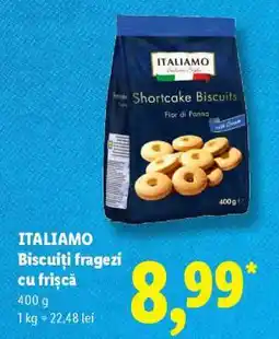 Lidl Italiamo Biscuiți fragezi cu frișcă Ofertă