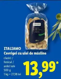 Lidl ITALIAMO Covrigei cu ulei de măsline Ofertă