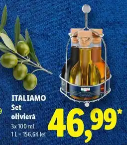 Lidl ITALIAMO Set olivieră Ofertă