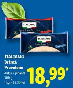 Lidl Italiamo Brânză provolone Ofertă