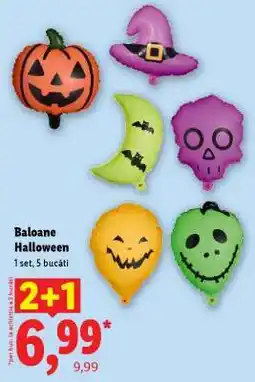 Lidl Baloane Halloween Ofertă