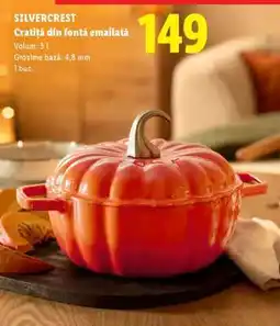 Lidl SILVERCREST Cratiță din fontă emailată Ofertă