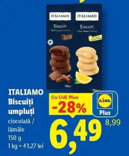 Lidl ITALIAMO Biscuiți umpluți Ofertă