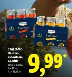 Lidl ITALIAMO Băutură răcoritoare aperitiv Ofertă