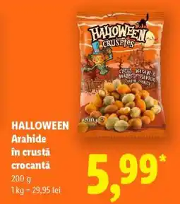 Lidl HALLOWEEN Arahide în crustă crocantă Ofertă