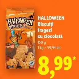 Lidl HALLOWEEN Biscuiți fragezi cu ciocolată Ofertă