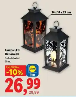 Lidl Lampă LED Halloween Ofertă