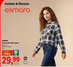 Lidl ESMARA Cămașă din flanel, damă Ofertă