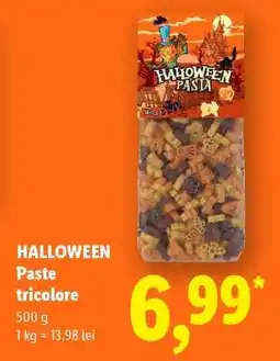 Lidl Halloween Paste Tricolore Ofertă