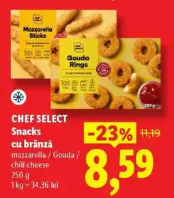 Lidl Chef Select Snacks cu brânză Ofertă