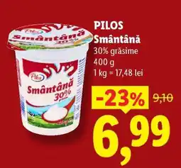 Lidl Pilos Smântână Ofertă