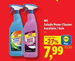 Lidl W5 Soluție Power Cleaner bucătărie / baie Ofertă