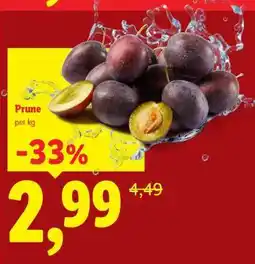 Lidl Prune Ofertă