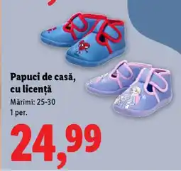 Lidl Papuci de casă, cu licență Ofertă
