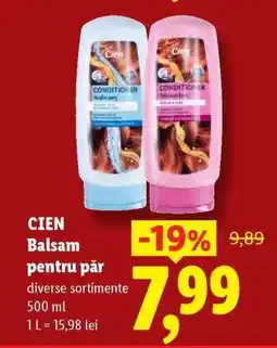 Lidl CIEN Balsam pentru păr Ofertă