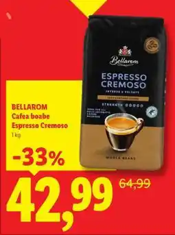 Lidl BELLAROM Cafea boabe Espresso Cremoso Ofertă