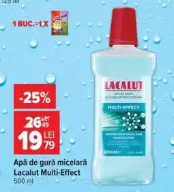 Carrefour Apă de gură micelară Lacalut Multi-Effect Ofertă