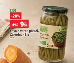 Carrefour Fasole verde păstăi, Carrefour Bio Ofertă