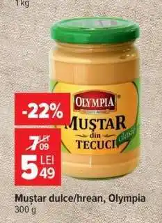 Carrefour Muștar dulce/hrean, Olympia Ofertă