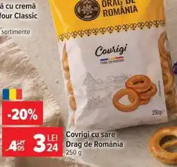 Carrefour Covrigi cu sare Drag de România Ofertă