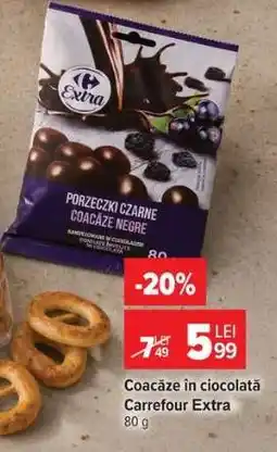 Carrefour Coacăze în ciocolată, Carrefour Extra Ofertă