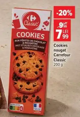 Carrefour Cookies nougat Carrefour Classic 200 g Ofertă