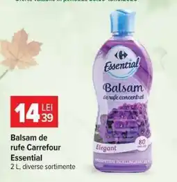 Carrefour Balsam de rufe Carrefour Essential Ofertă
