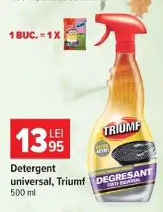 Carrefour Detergent universal, Triumf Ofertă