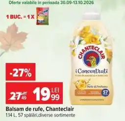 Carrefour Balsam de rufe, Chanteclair Ofertă