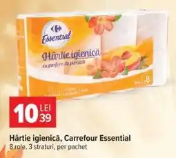 Carrefour Hârtie igienică Carrefour Essential Ofertă