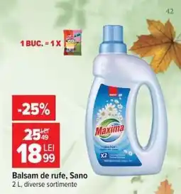 Carrefour Balsam de rufe SANO Ofertă