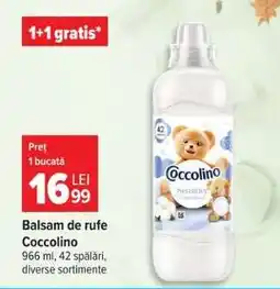 Carrefour Balsam de rufe Coccolino Ofertă