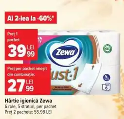 Carrefour Hârtie igienică, Zewa Ofertă