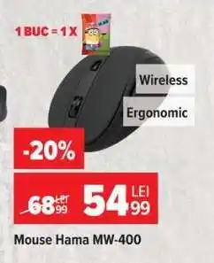Carrefour Mouse Hama MW-400 Ofertă