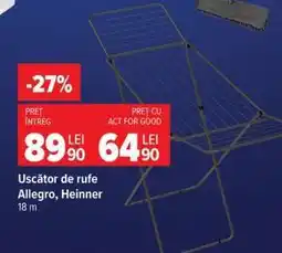 Carrefour Uscător de rufe Allegro, Heinner Ofertă